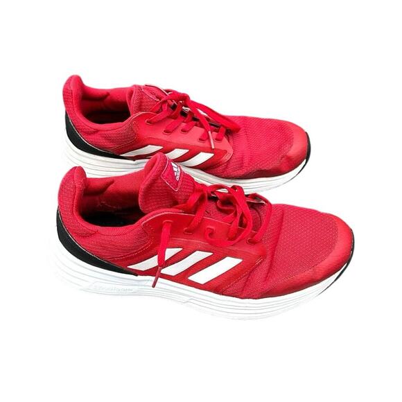 Adidas Galaxy 5 Men’s Cloudfoam Athletic Shoes Size 9 Vivid Red‎ - Picture 1 of 9